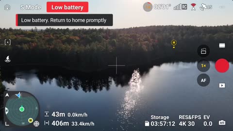 DJI Flip forced landing