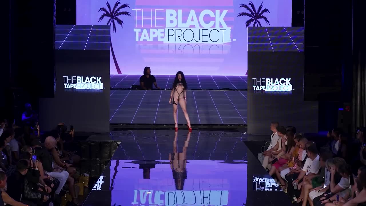 BABEYGIANNA x THE BLACK TAPE PROJECT Miami Swim Week Summer 2024 - 4K Slow Motion