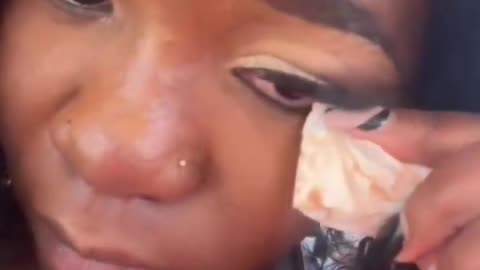 Cute Azz got hit..so sorry.