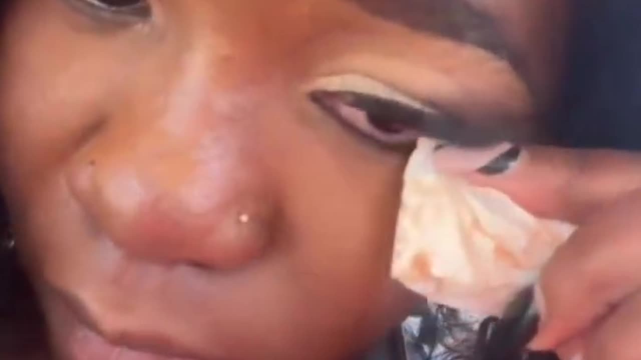 Cute Azz got hit..so sorry.