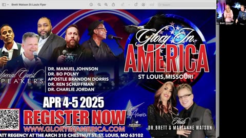 Dr. Brett & Marianne Watson- Glory in America