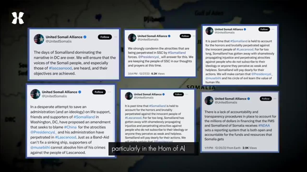 Senior Somali politician in the Republic of Somaliland urges America to deport the UNGRAT...