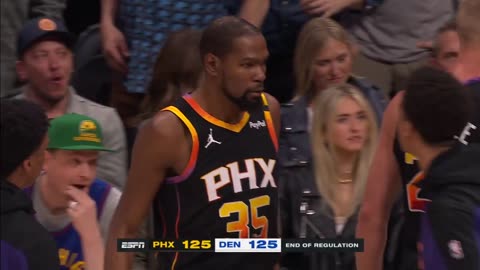 NBA - CHRISTIAN BRAUN HITS THE 3 TO GIVE DENVER THE LEAD WITH 1.4 LEFT 🚨