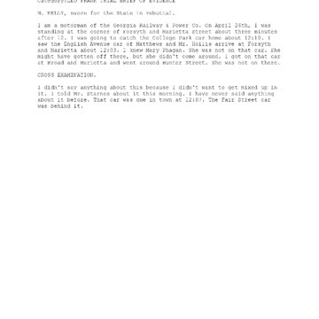 N. Kelly, Officially Sworn In, Becomes 174th Witness for the State