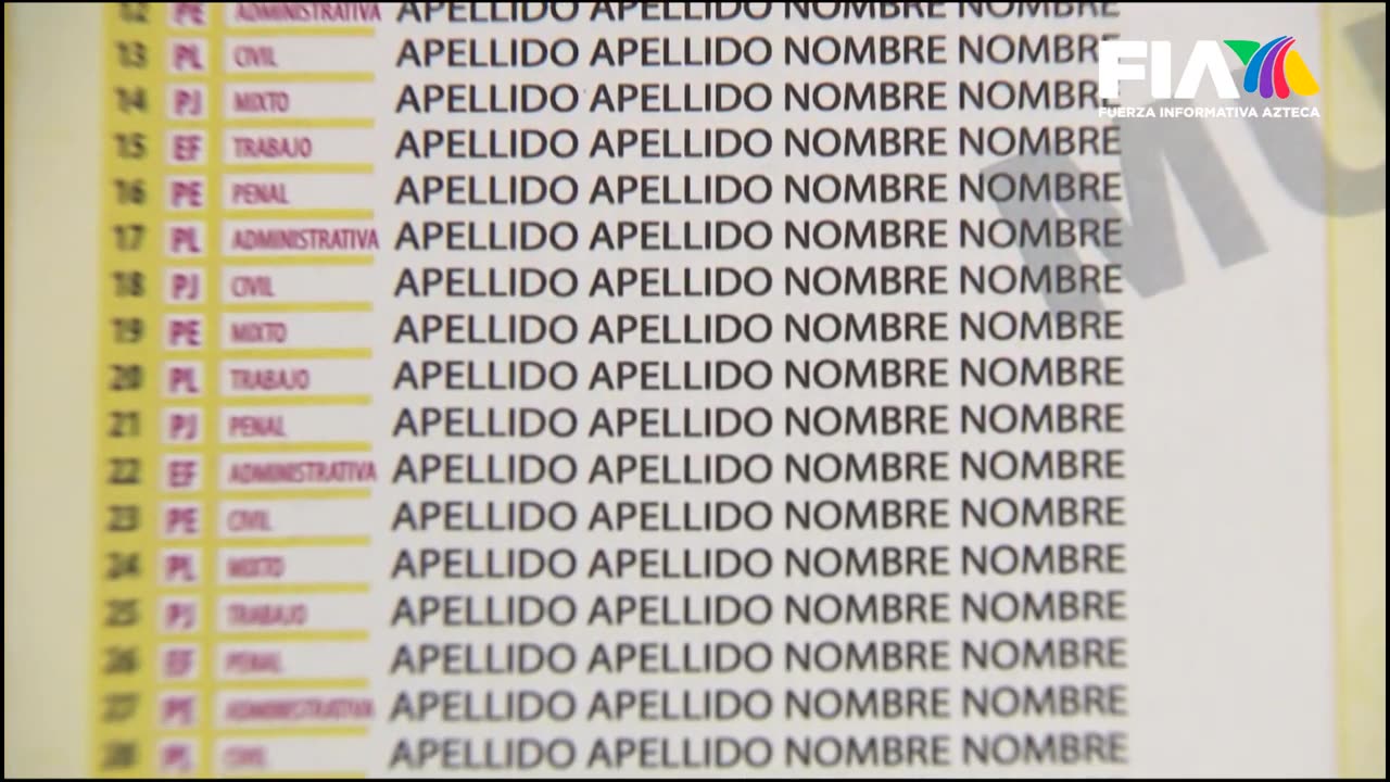 Desafíos y controversias: INE Presenta Boletas para Elección del Poder Judicial 2025