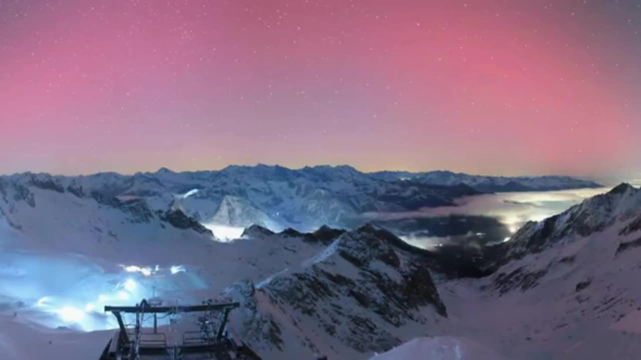 Sparkling and Strange Auroras in Northern Italy