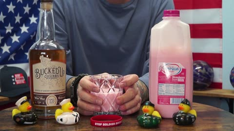 Richard Bagley - Bucked up Churro Whiskey & Strawberry Milk