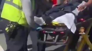 An illegal with a prior arrest for assault had a panic attack during an ICE operation in NC.