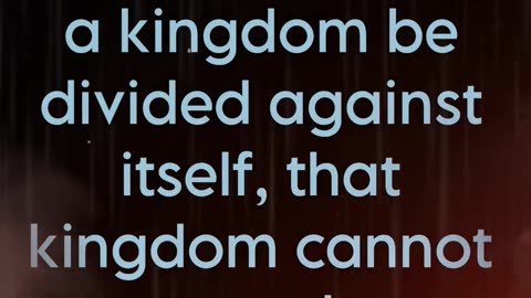 Mark 3:24 #verse #versetoday #jesusislord #jesusisking #jesuslovesyou #jesussaves