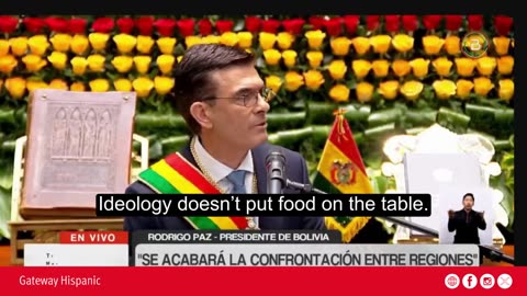 Rodrigo Paz: La ideología no te da de comer