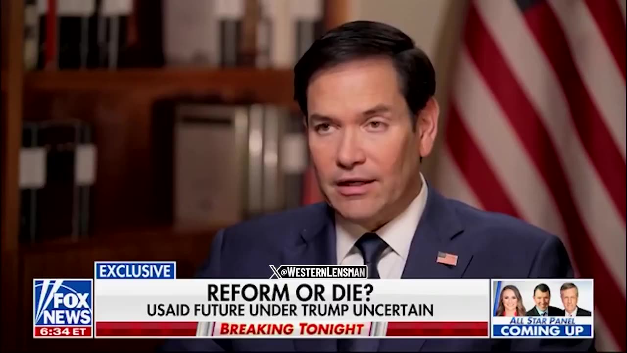 Marco Rubio Says USAID Is Working AGAINST the American National Interest