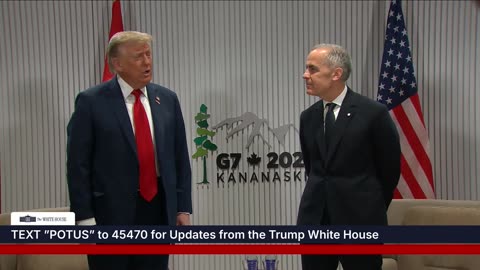 President Trump Participates in a Bilateral Meeting with the Prime Minister of Canada