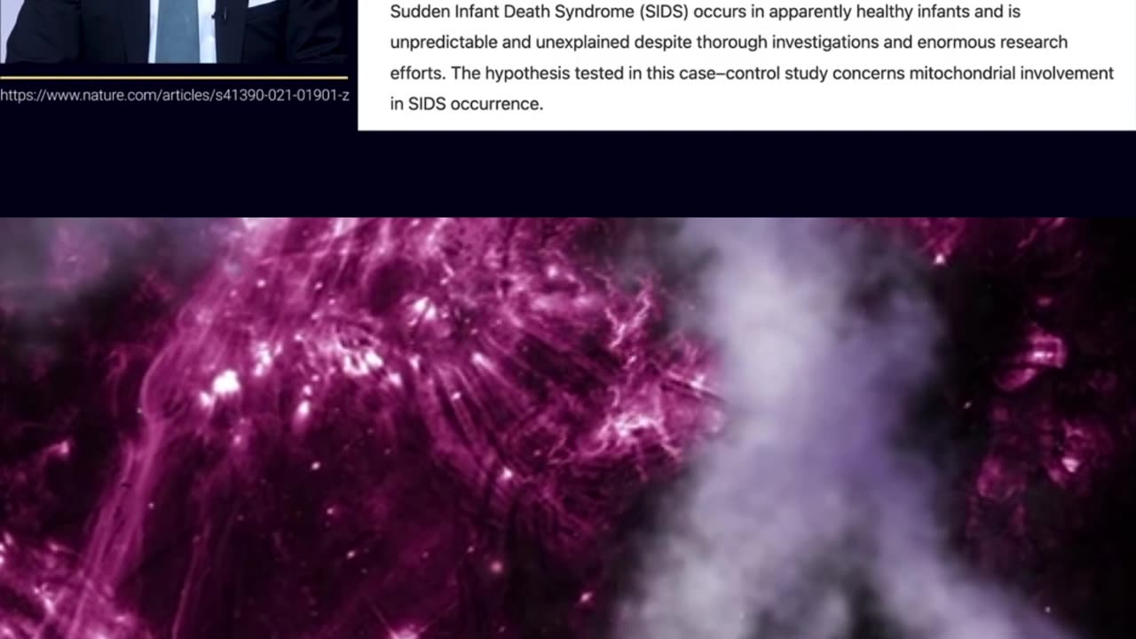 An extremely important marker. Why do children die suddenly?