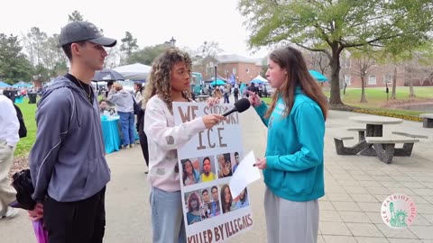 SHOCKING: College Dems Support Illegal Criminals | Coastal Carolina University