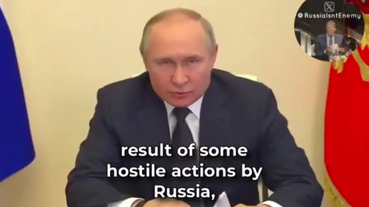 Message From President Putin ( We Are Not The Enemy )