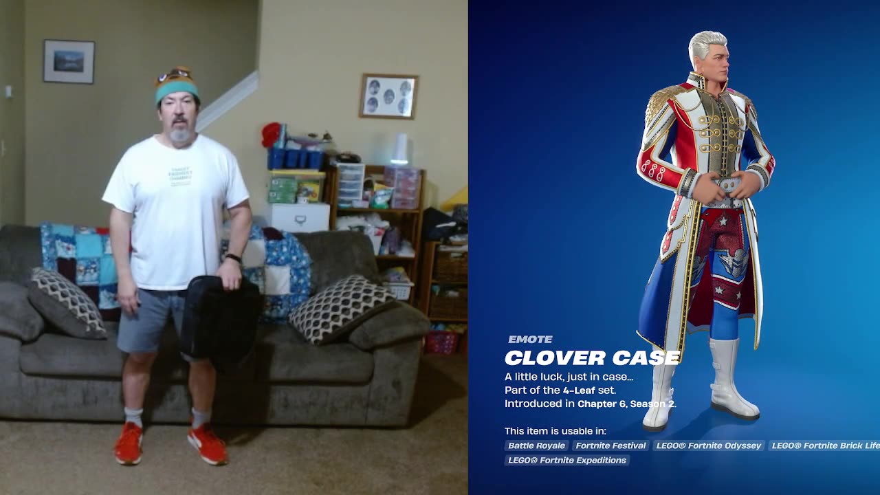 FFG Dance Fortnite Emotes Clover Case