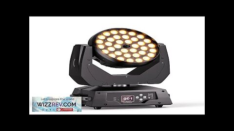 Yiflamefly 230W LED Moving Head Light 36X8W Wash Zoom Effect DJ Lights Review