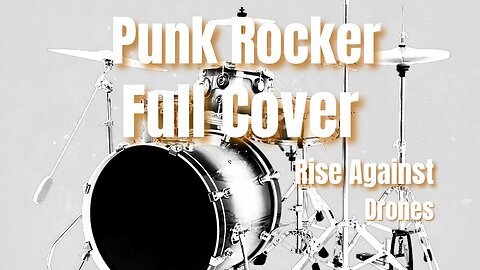 Drones | Rise Against | FIRST TIME Drum Cover