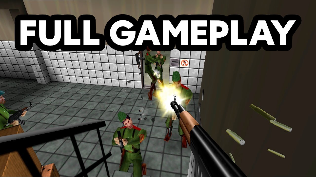 Goldeneye 007 Full Playthrough