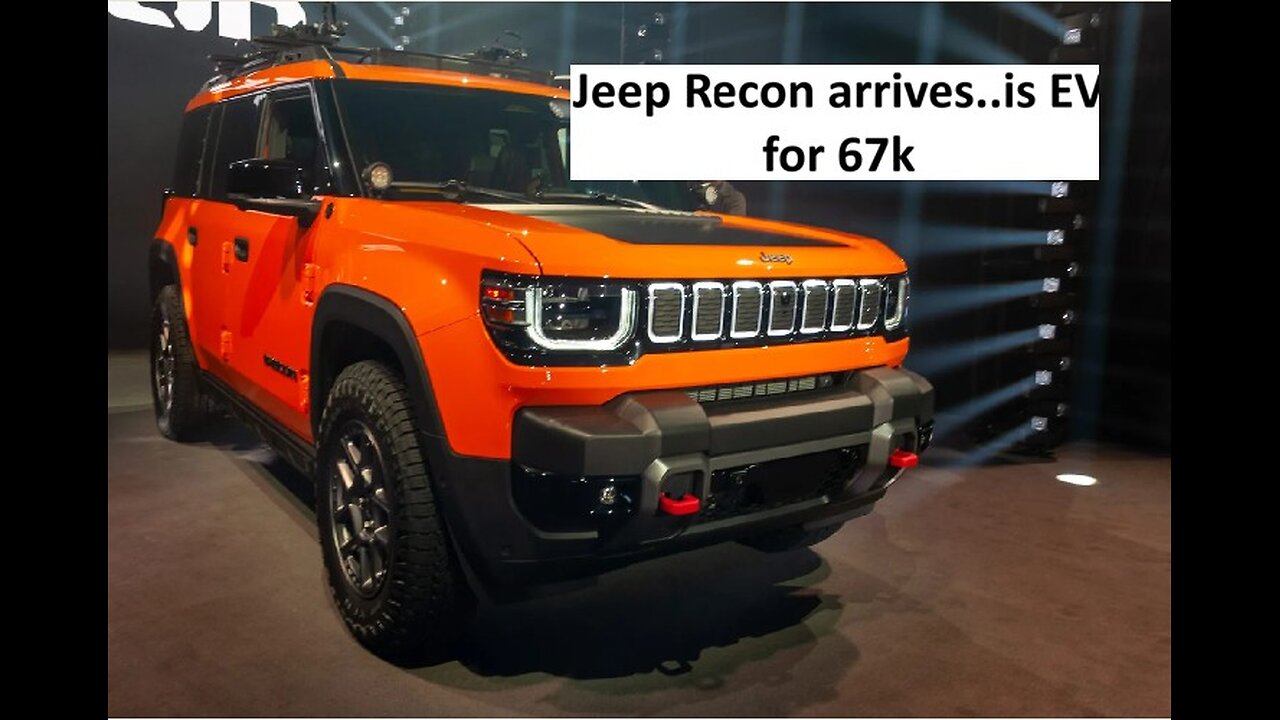 2026 Jeep Recon EV start at 67k