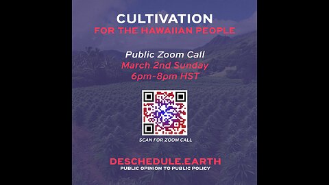 Cultivation For The Hawaiian People!