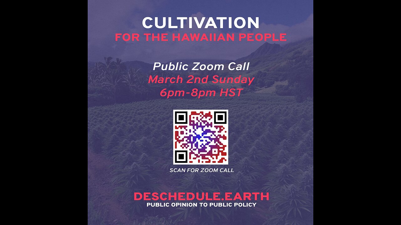 Cultivation For The Hawaiian People!