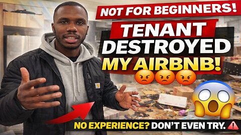 Tenant “Destroyed” My Unit❓😤 This Is LIGHT WORK for Real Airbnb Hosts