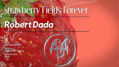 "Strawberry Fields Forever" - A music video cover of The Beatles hit by Robert Dada