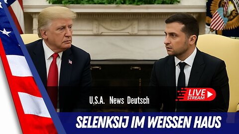 LIVE Präsident Trump empfängt Präsident Selenkskiy om Weissen Haus