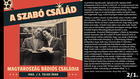 A Szabó család (2. teljes évad, 1960) (2/1. csomag | 29-52. rész)
