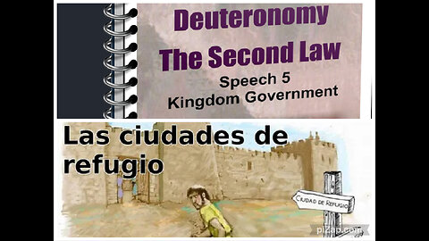 Deut 2ª Ley-DISCURSO 5-Cap. 15 /16: CIUDADES D REFUGIO / EL REDENTOR D LA SANGRE, Dr. Stephen Jones