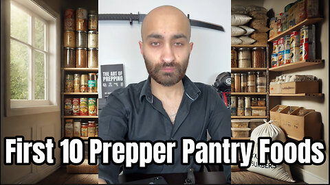 The First 10 Prepper Pantry Foods You Need!