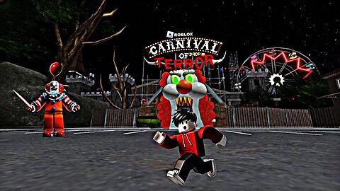 Jugando Escapa del Carnaval del Terror en Roblox