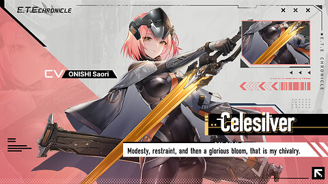 E.T.E Chronicle Rose Knight and The One Idol Graduation Trial BannerGameplay Celesilver,Hiyashi