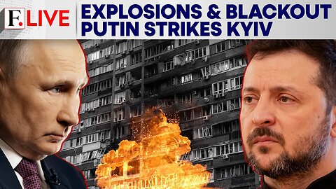 Putin's Russia Strikes Ukraine’s Kyiv, Blackout in Capital, Power Cut Off | Firstpost Live | N18G
