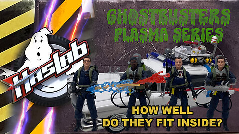 How Well do the Figures Fit? - Ecto-1 Ghostbusters Haslab