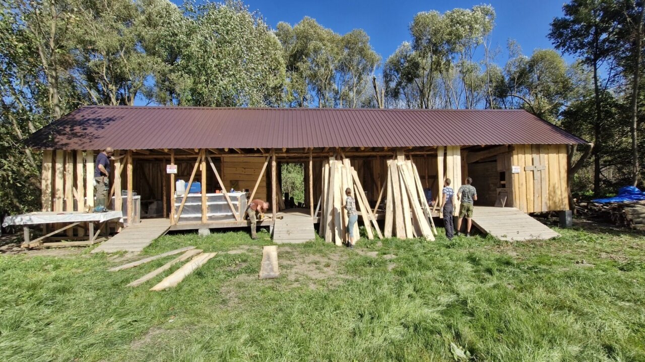 STAVBA TÁBOROVÉ KUCHYNĚ 2025