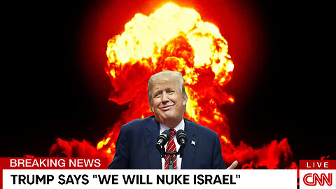 BREAKING NEWS - TRUMP SAYS "WE WILL NUKE ISRAEL"