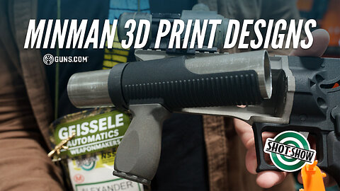 SHOT Show 2026: Minman 3D Print Designs