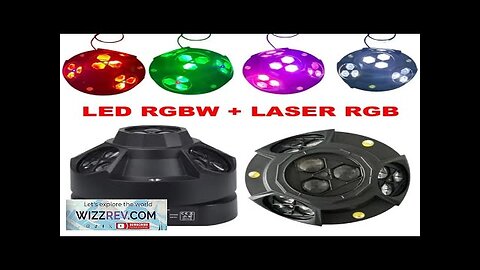 4 Head Bee Eye Beam Lighting Moving Head Full Color RGBW DMX Review