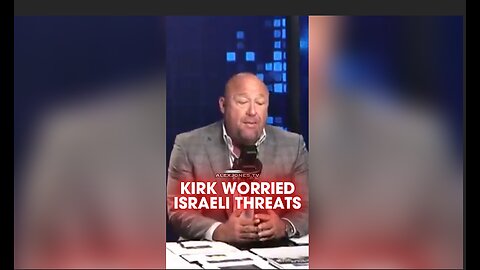 Alex Jones: Candace Owens Exposes Charlie Kirk Was Scared of Israel Killing Him - 10/8/25