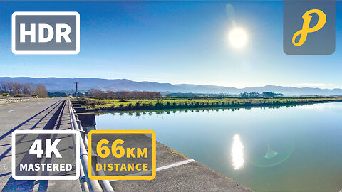 Winter Gravel Cycling 248 - Lake Wairarapa Loop | 4K PREVIEW