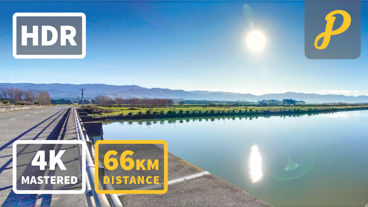 Winter Gravel Cycling 248 - Lake Wairarapa Loop | 4K PREVIEW