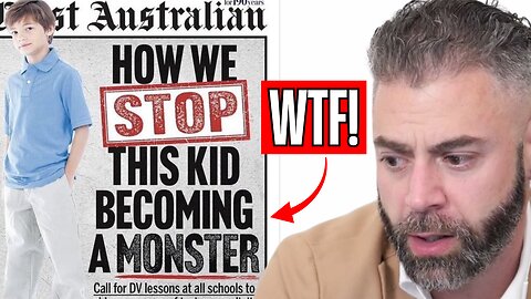 Counterterrorism Used AGAINST WHITE Boys And Men To "Combat" Misogyny