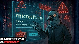 📰rnicrosoft: o golpe tipográfico que fez até acelerado cair no conto do M falso