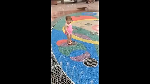 small cuties playing with water # funny videos 😍😍