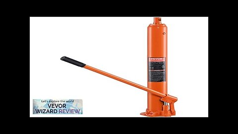 VEVOR Hydraulic Long Ram Jack 4 Ton Engine Hoist Cylinder with Single Review