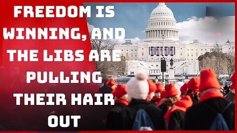 Freedom Is Winning, And The Libs Are Pulling Their Hair Out