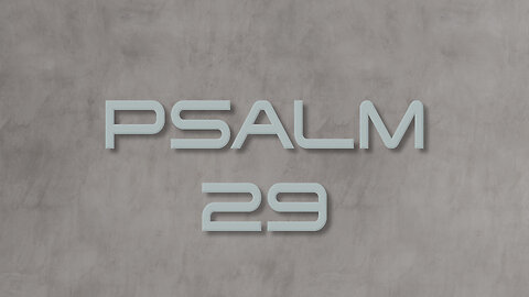 Psalm 29