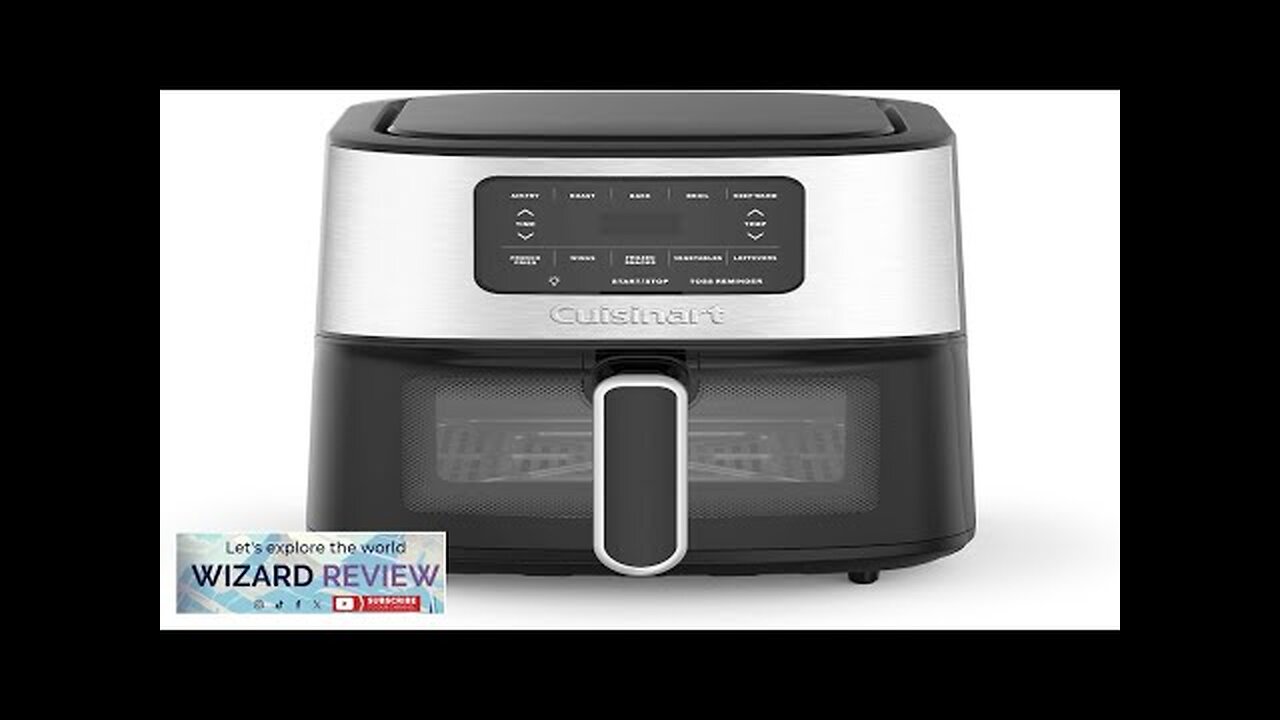 Cuisinart Air Fryer Oven – 6-Qt Basket Stainless Steel Air Fryer – Review